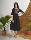 Shahar Roman 3-Piece Embroidered Kurta Set with Bottom & Dupatta