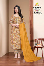 Shahar Roman 3-Piece Embroidered Kurta Set with Bottom & Dupatta